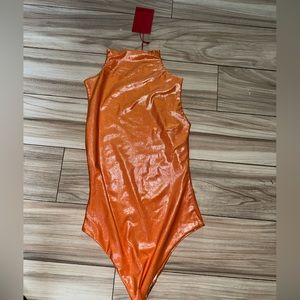 COUCOO SAA MEDIUM BODYSUIT IN ORANGE